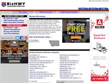 Tablet Screenshot of montana.bizhwy.com