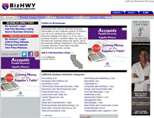 Tablet Screenshot of california.bizhwy.com